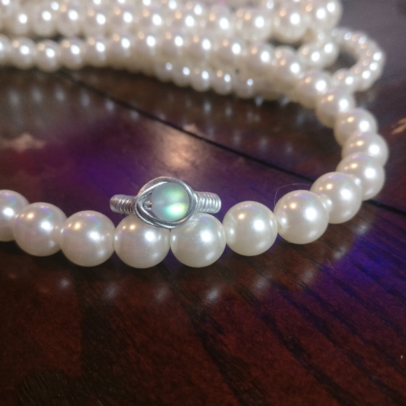 💎✨ Moonstone Wrap Ring - Picture 4 of 7